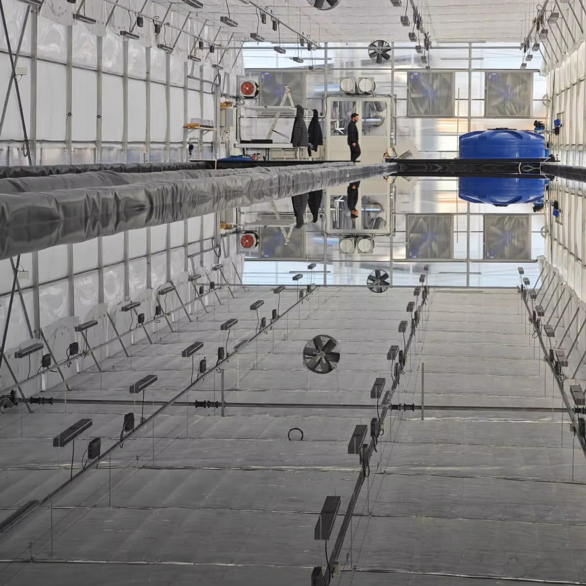 Customized Sizes Heavy-Duty Flexible PE Liner PE Membrane for Portable DWC Hydroponic Systems