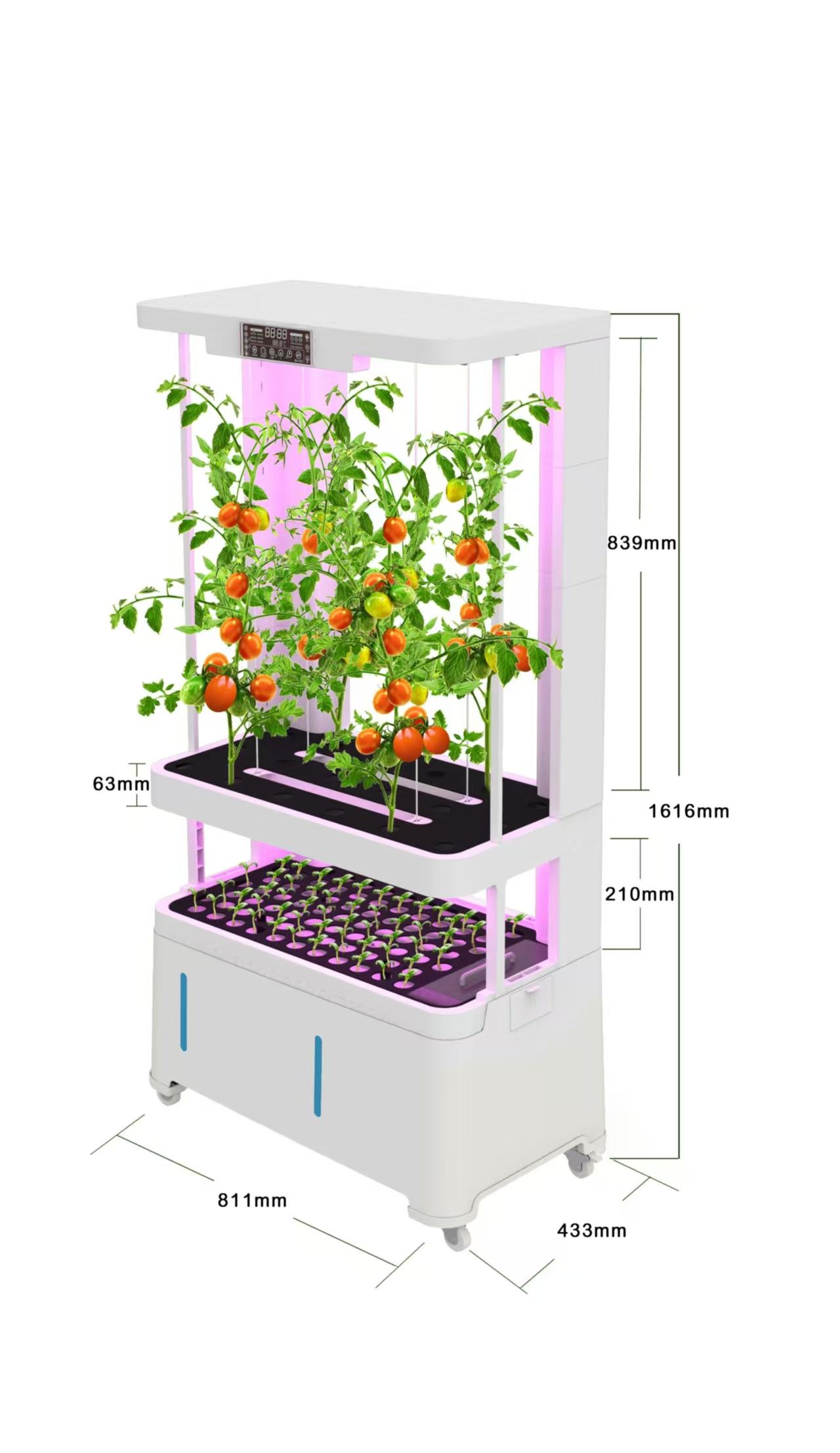 Advanced Vertical Farming Hydroponic Vegetable Cultivation Home Smart Indoor Garden Growing Machine