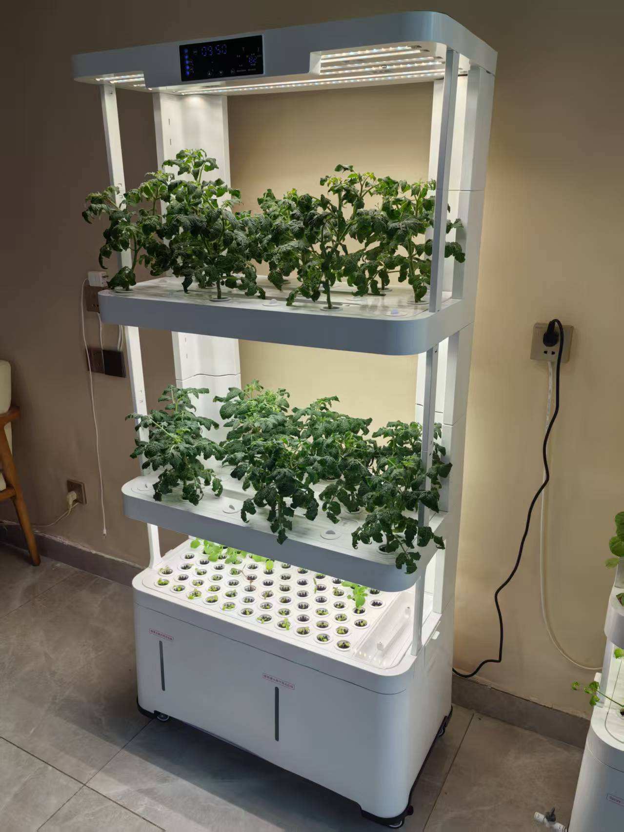 Vertical Farming Hydroponic Indoor Garden 5 Layer Smart Vegetable Growing Machine for Hobbyists