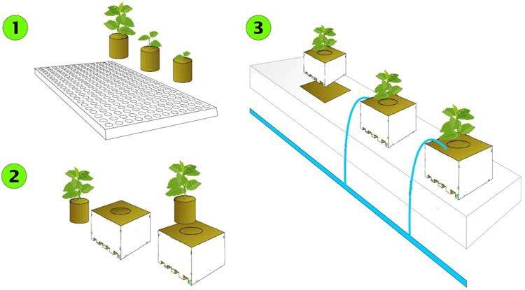 Large Hydroponics Cocopeat Grow Bags & Rock Wool Slabs PE Material Double Layer for Efficient Pepper & Tomato Gardening