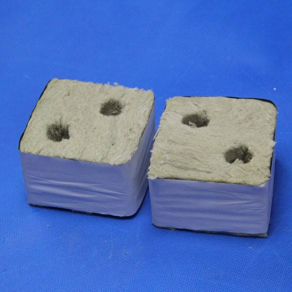 Rock Wool Grow Cubes Rock Wool Smart Plugs for Hydroponic Strawberries