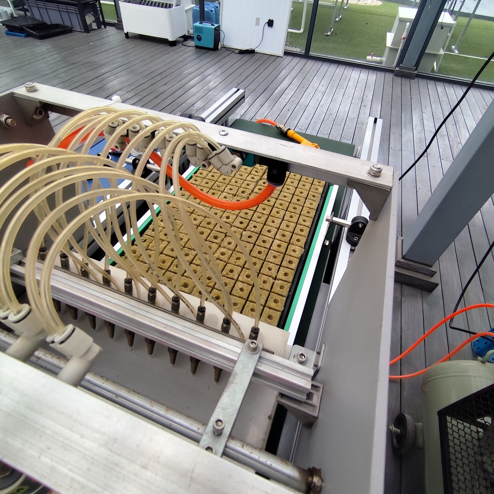 Seedling Machine Premium Automatic Seed Planter for Nursery Trays & Greenhouse Use