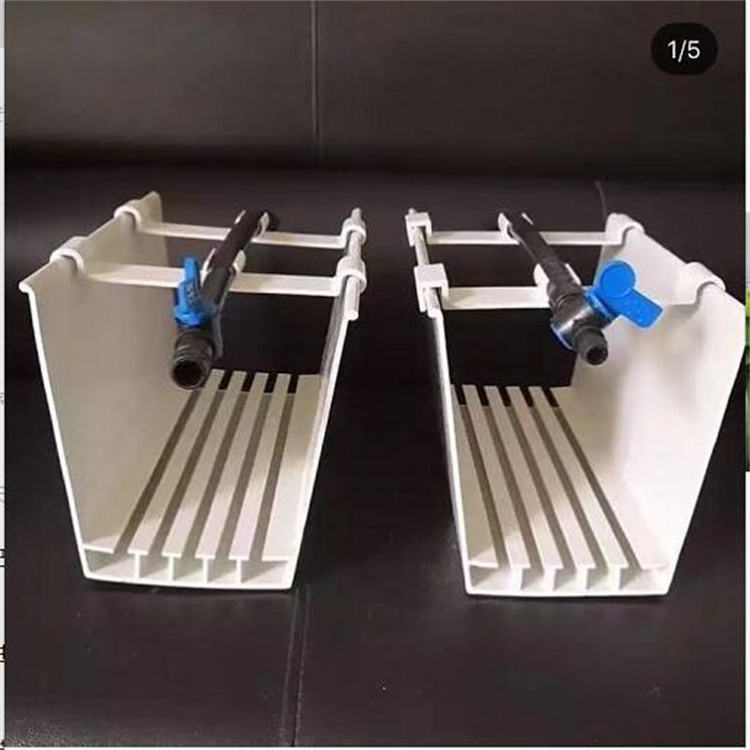 High Quality PVC-U Plastic Gutter for Substrate Cultivation Soilless Hydroponic Planting Tank