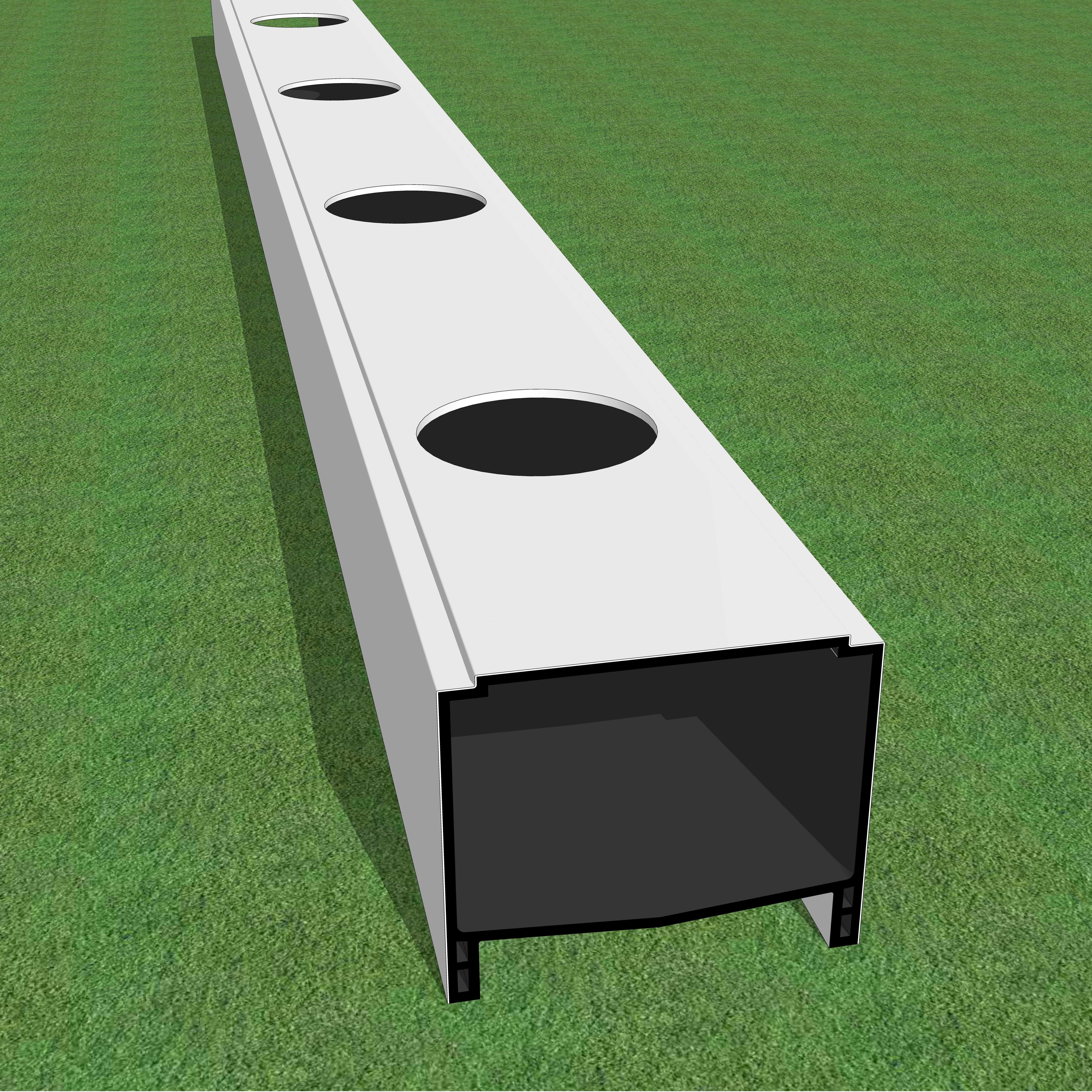 MGS NFT Moving Moveable Nft Channel System Hydroponics Smart Leaf Vegetables Growing System