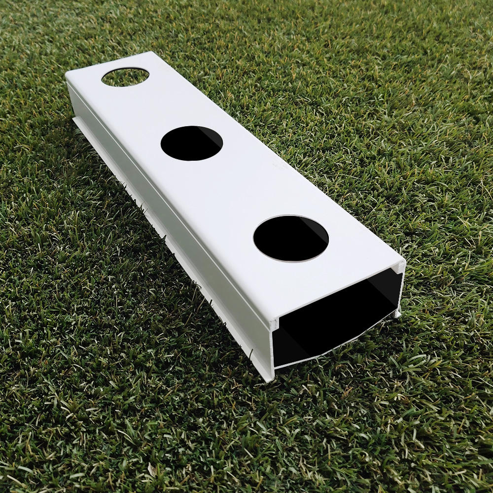 Hydroponic NFT Gutter with Openable Lid 100*50mm Black Inner White Outer NFT Channel for Commercial Lettuce Growing