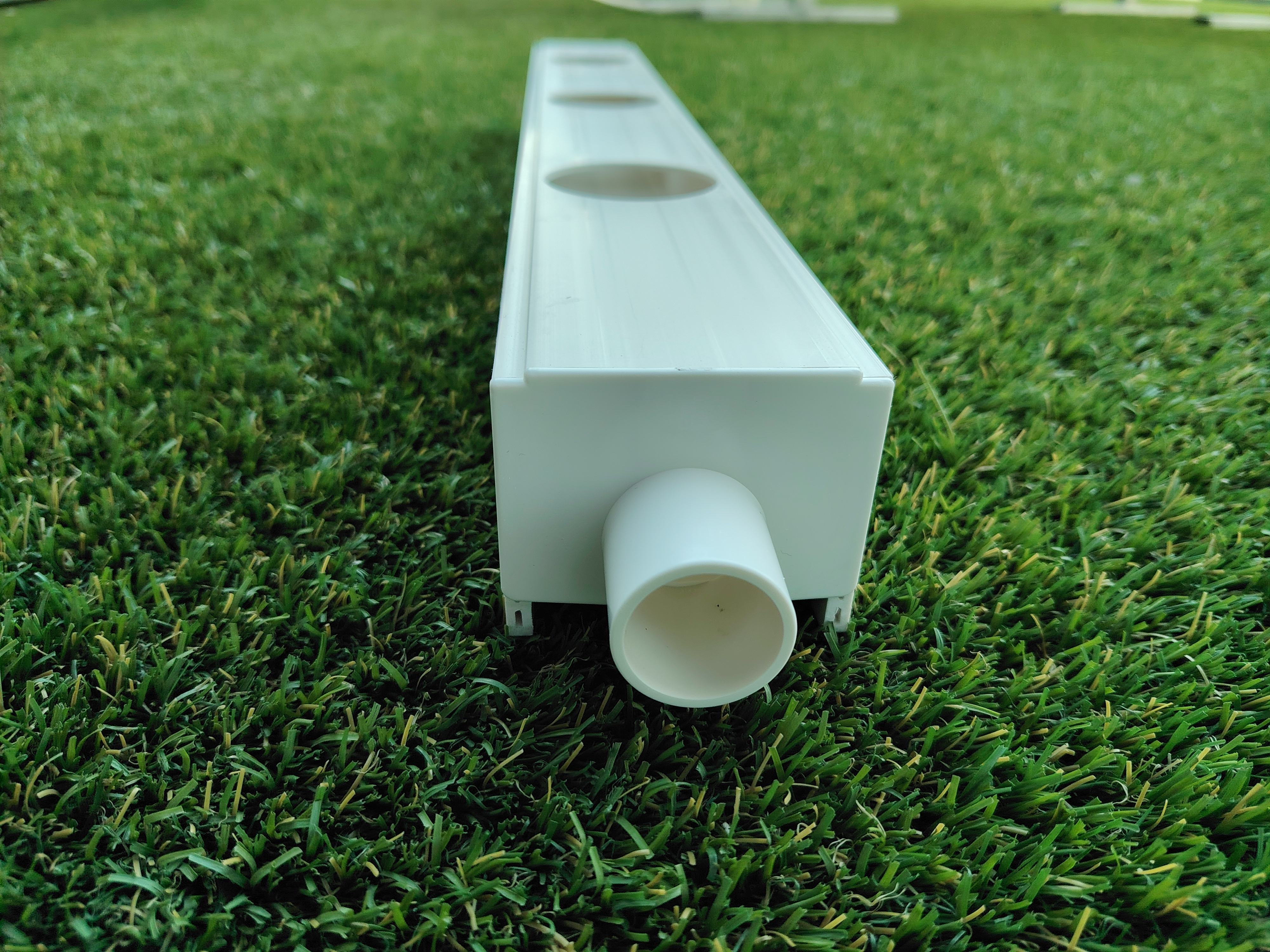 MGS NFT Hydroponics Nutrient Solution Set 73*62mm NFT Channel Commercial Hydroponic System for Large-Scale Vegetable Farm