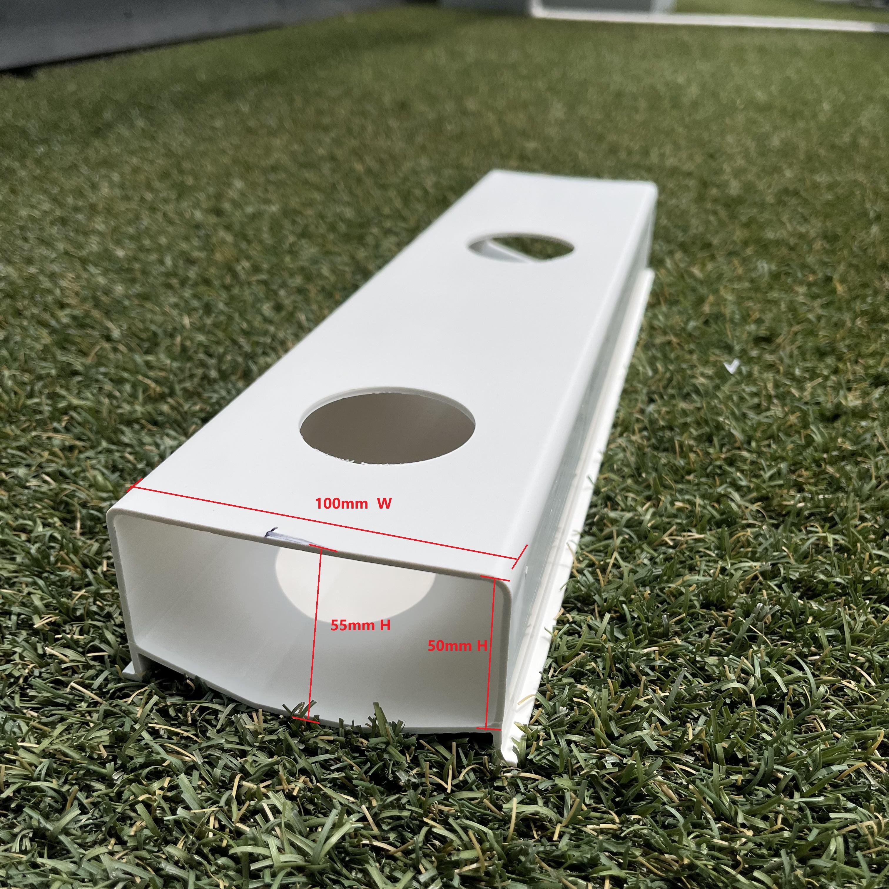 Unopen Lid Design Hydroponic NFT Planting Channel 100*50mm for Commercial Lettuce Growing