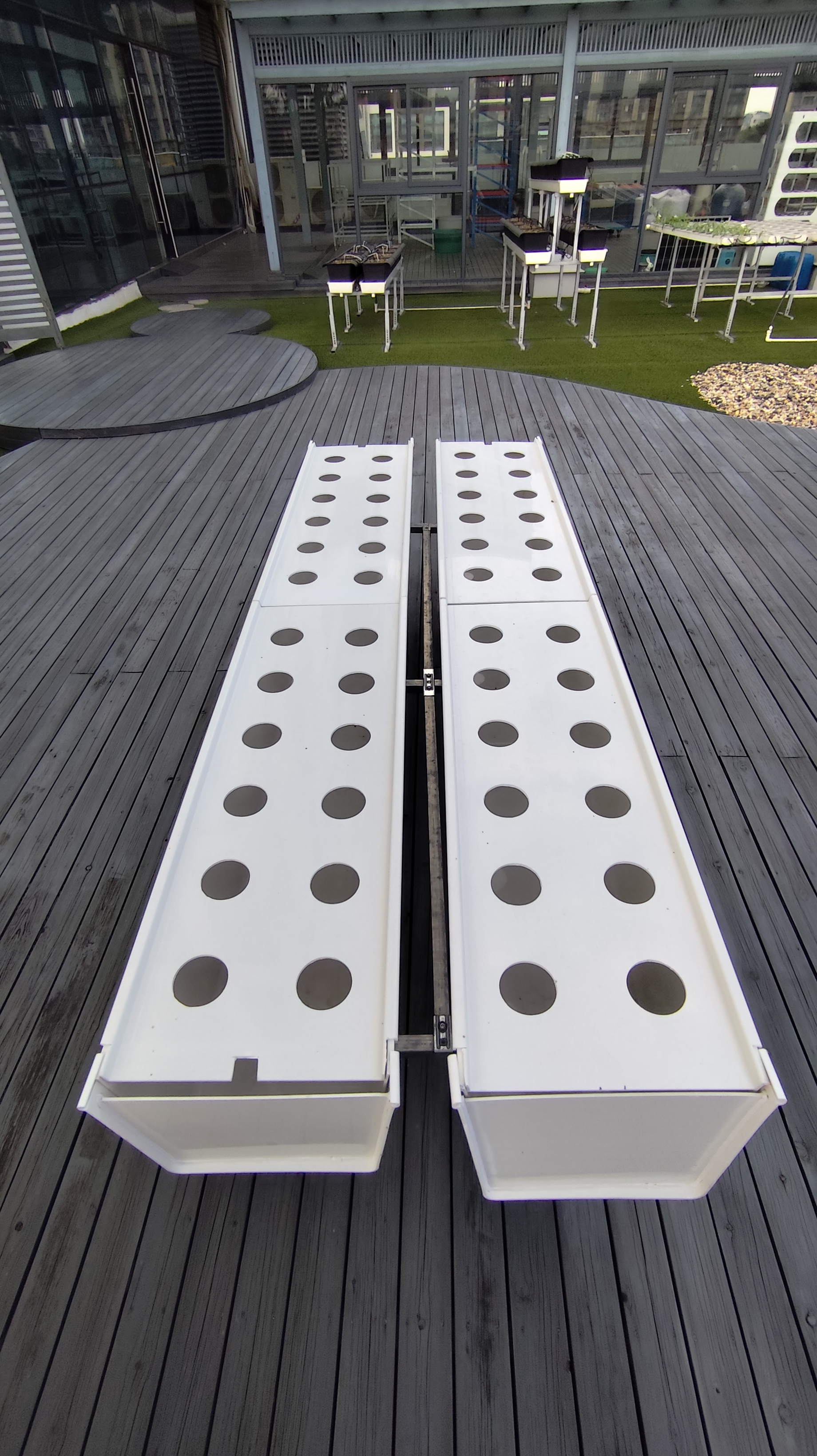 42×29cm Aeroponic Growing Gutter for Greenhouse Farming