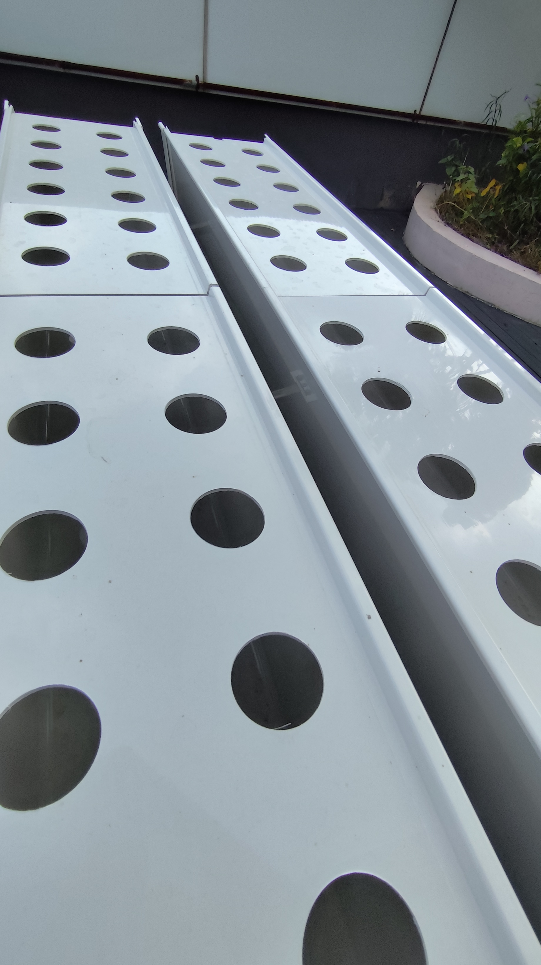 42×29cm Recirculating Aeroponic Growing Gutter Commercial Greenhouse Use