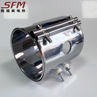 Bandes chauffantes industrielles en mica avec filetage