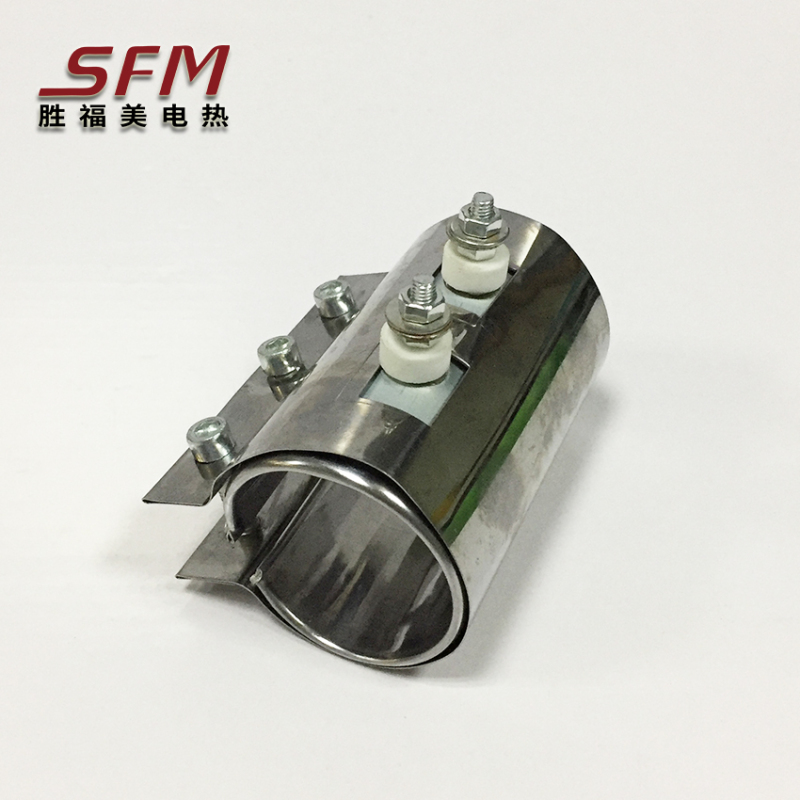 Bague chauffante en mica avec borne filetée