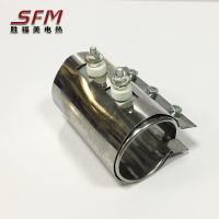 Bague chauffante en mica avec borne filetée