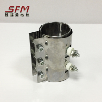 Bague chauffante en mica avec borne filetée