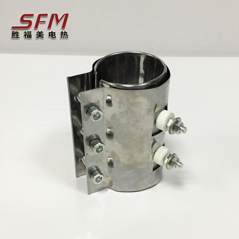 Bague chauffante en mica avec borne filetée