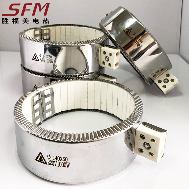 Máy sưởi băng gốm với thiết bị đầu cuối gốm