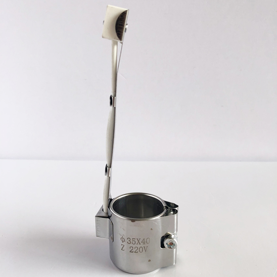 Mica Nozzle Band Heater With Ceramic Terminal