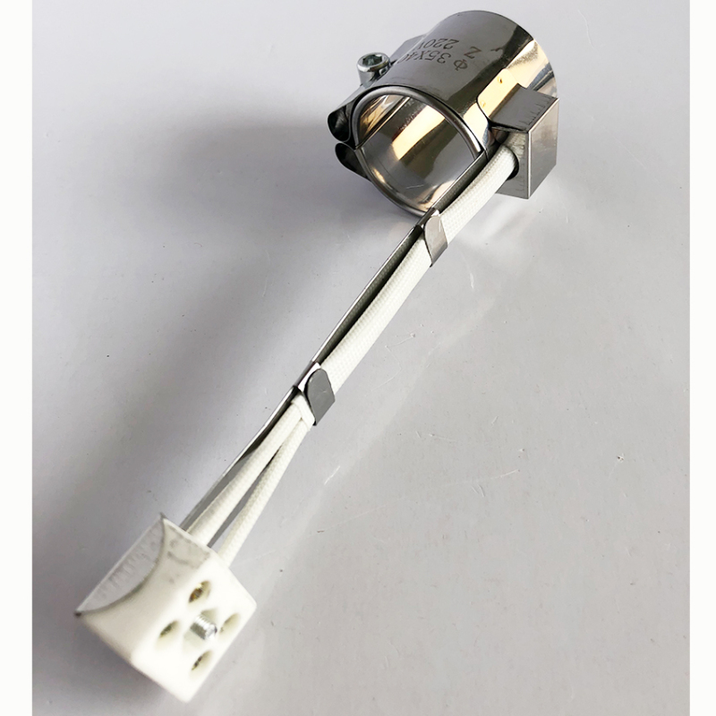 Mica Nozzle Band Heater With Ceramic Terminal