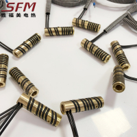 Brass Hot Runner Coil Heater Pressurized Electric