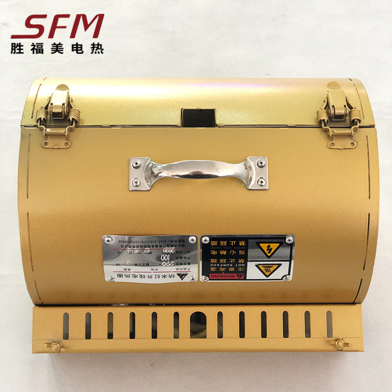 ฮีตเตอร์อินฟราเรดนาโนแบนด์อุตสาหกรรมสำหรับเครื่องอัดรีด