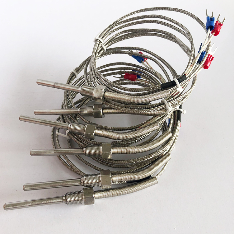 Flexible Compression Spring Temperature Sensor
