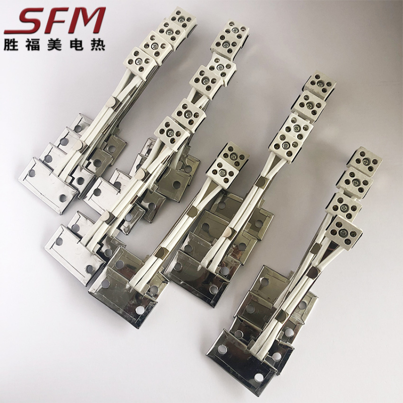 ฮีตเตอร์แผ่นไมก้าพร้อมขั้วเซรามิก