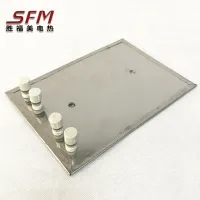 Mica Plate Heater With Parallel Threaded Terminals
