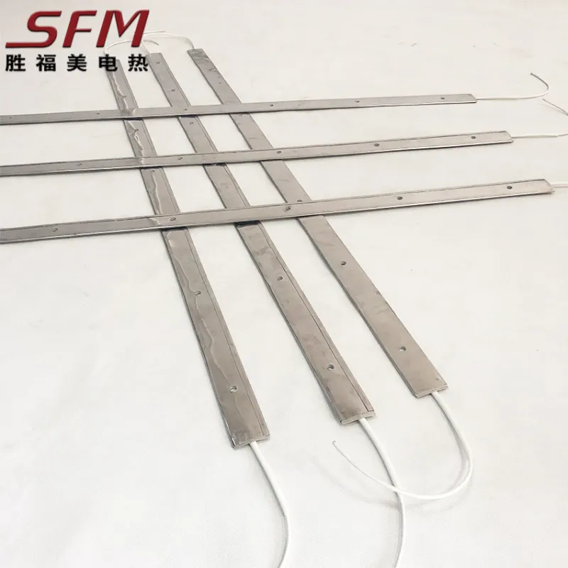 Mica Plate Heater With Leads At Opposite Sides