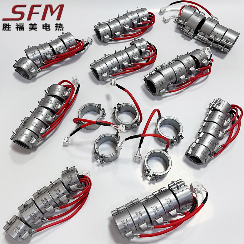 พื้นผิว ลูกค้าเป้าหมาย ฮีตเตอร์วงหัวฉีดเซรามิก