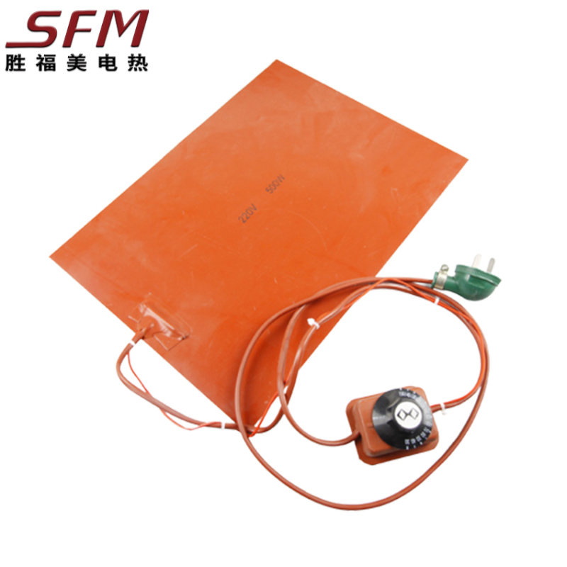 Silicone Rubber Heater With Mechanical Thermostat