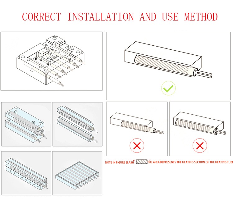 small electric tube heaters