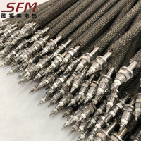 Twisted Finned U-Shaped Tubular Heater