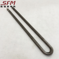 Finned U-Shaped Tubular Heater