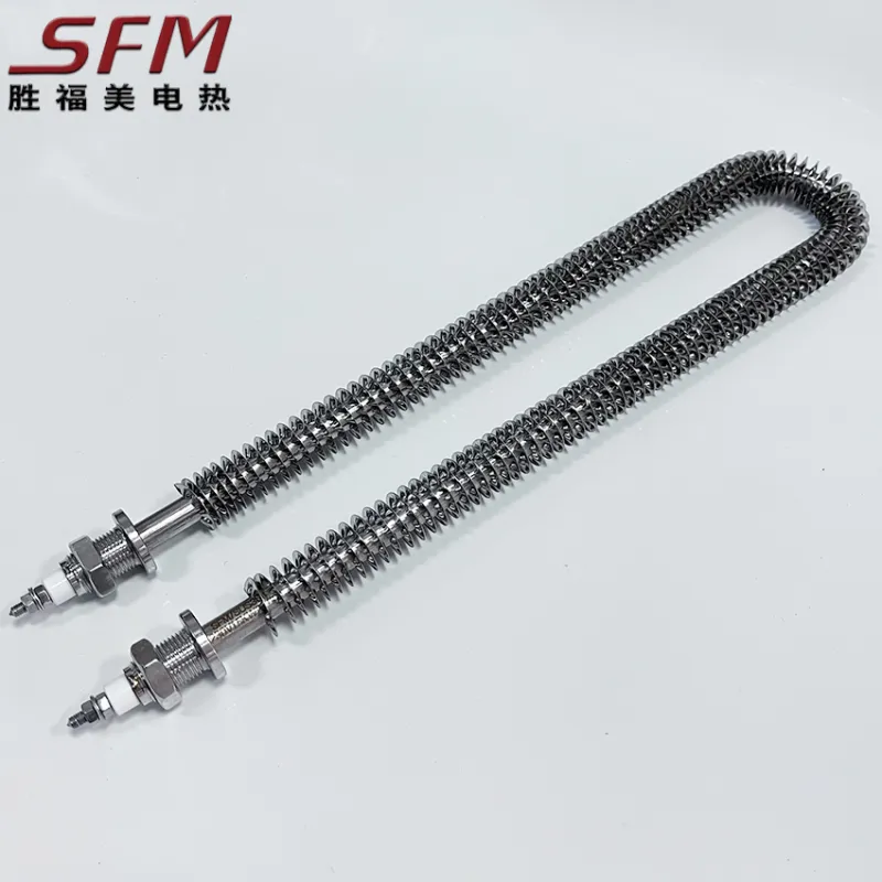 Lò sưởi có vây bằng thép không gỉ loại U