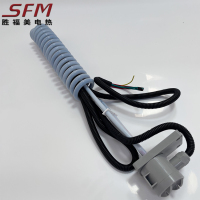 Coiled Corrosive Liquid Telflon Heater