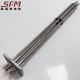 Square Electric Immersion Flange Tubular Heater For Oil