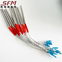 อุปทานโดยตรงจากโรงงานของท่อความร้อนเดียวแม่พิมพ์แม่พิมพ์ท่อเผาไหม้แห้งก้านทำความร้อนปลายเดียวท่อความร้อนไฟฟ้าหัวเดียว