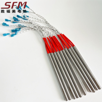 อุปทานโดยตรงจากโรงงานของท่อความร้อนเดียวแม่พิมพ์แม่พิมพ์ท่อเผาไหม้แห้งก้านทำความร้อนปลายเดียวท่อความร้อนไฟฟ้าหัวเดียว