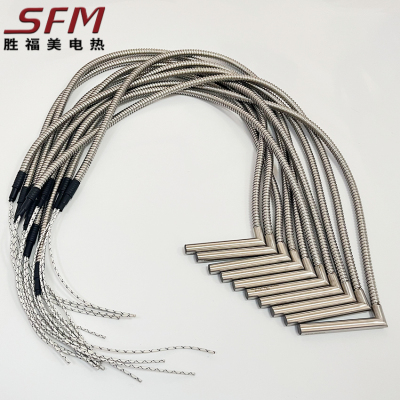 Ang mga L-type cartridge heaters ay idinisenyo upang matugunan ang mga hinihingi na kinakailangan ng iba't ibang mga industriya