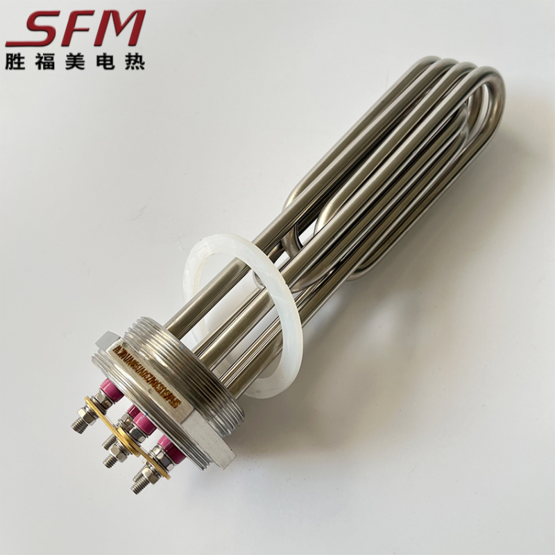 ท่อความร้อนหน้าแปลนเกลียว ท่อความร้อน DN40 2 นิ้ว DN50 หน้าแปลนสแตนเลส ท่อความร้อนไฟฟ้า