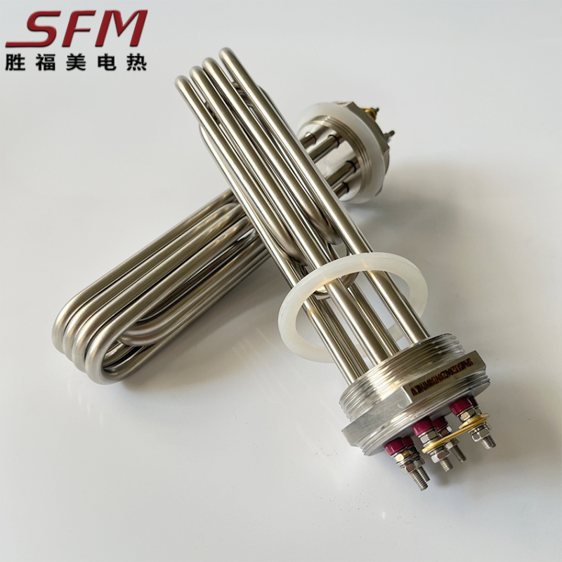 ท่อความร้อนหน้าแปลนเกลียว ท่อความร้อน DN40 2 นิ้ว DN50 หน้าแปลนสแตนเลส ท่อความร้อนไฟฟ้า