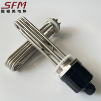 ท่อความร้อนหน้าแปลนเกลียว ท่อความร้อน DN40 2 นิ้ว DN50 หน้าแปลนสแตนเลส ท่อความร้อนไฟฟ้า