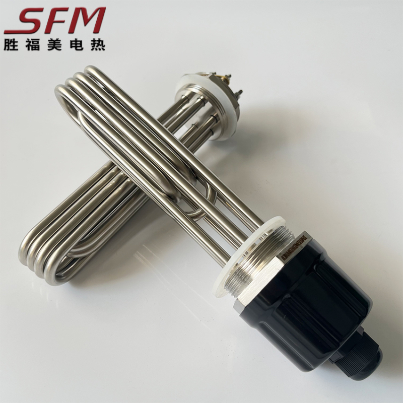 ท่อความร้อนหน้าแปลนเกลียว ท่อความร้อน DN40 2 นิ้ว DN50 หน้าแปลนสแตนเลส ท่อความร้อนไฟฟ้า