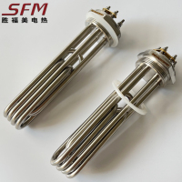 ท่อความร้อนหน้าแปลนเกลียว ท่อความร้อน DN40 2 นิ้ว DN50 หน้าแปลนสแตนเลส ท่อความร้อนไฟฟ้า