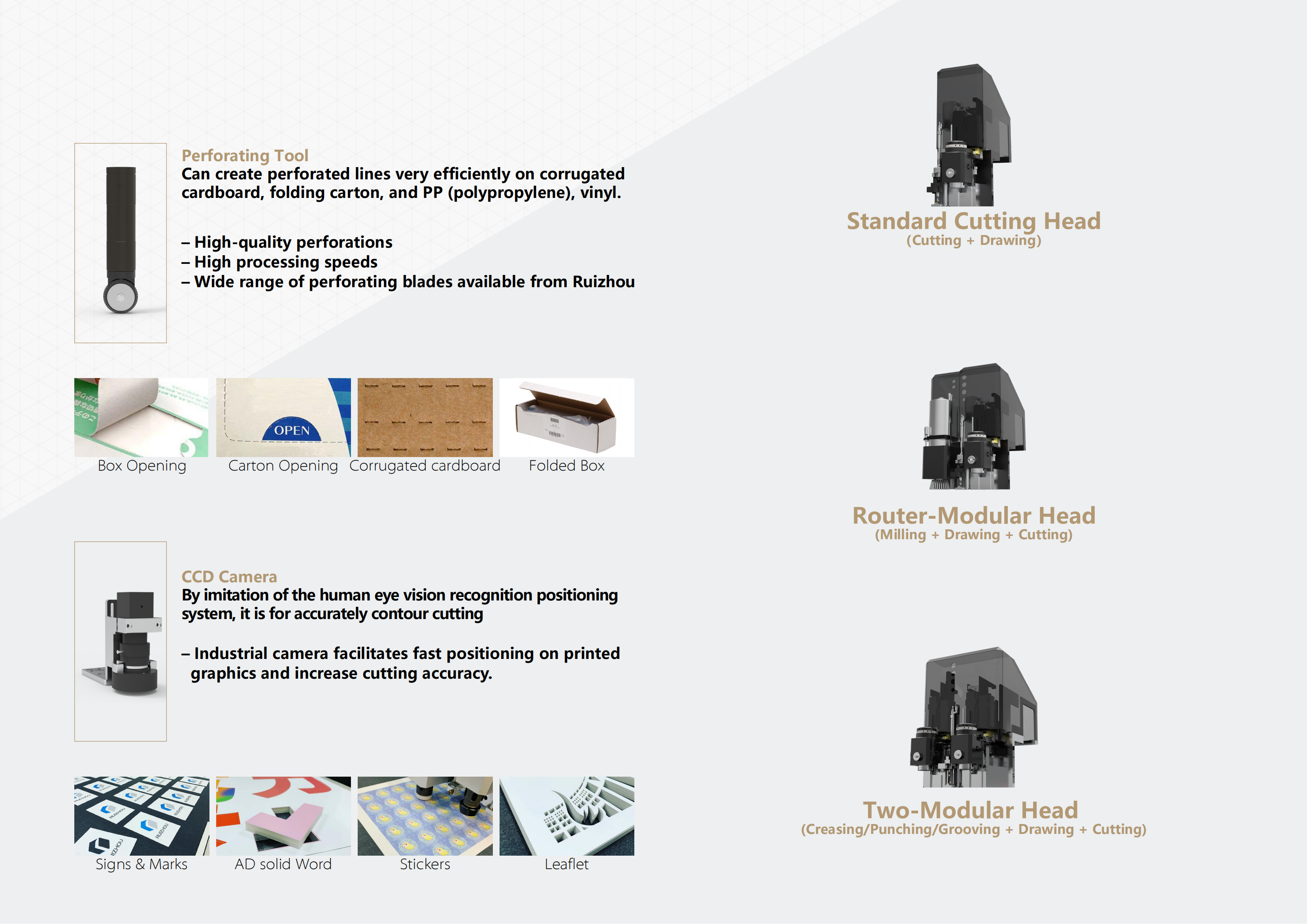 cnc cardbard box cutting machine