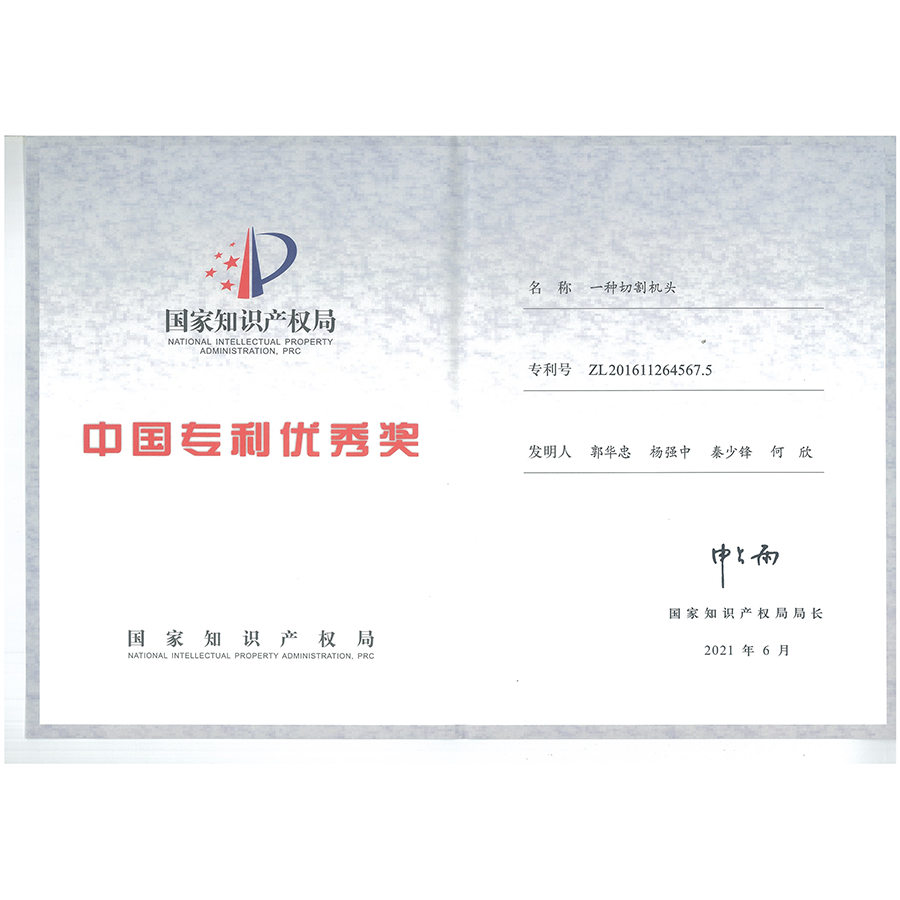 中國專利優秀獎