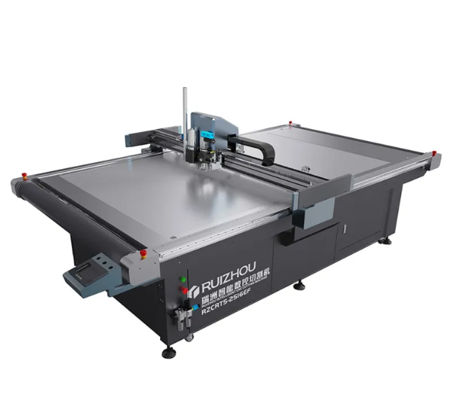 Leather cutting machine