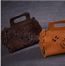 Leather cutting machine