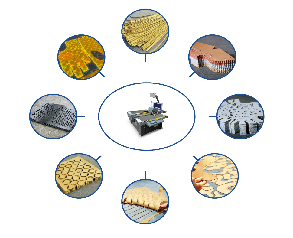 shoe leather cutting machine