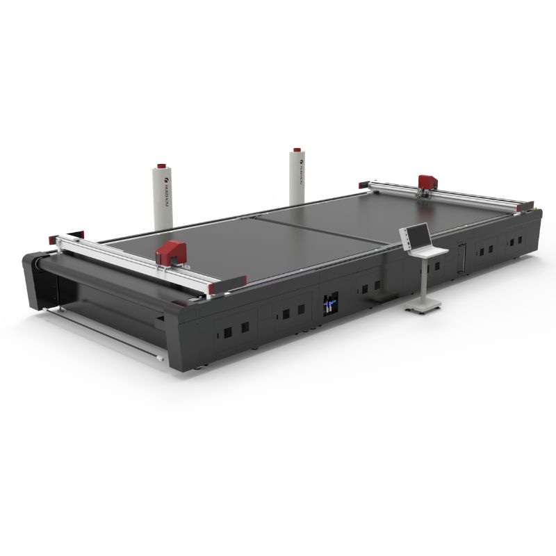 PU Leather Luggage Handbag Cutting Machine