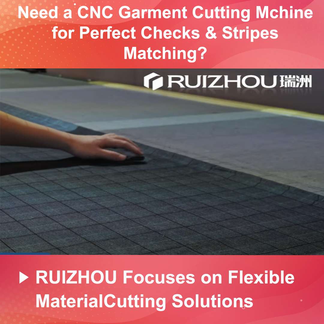 Need a CNC Garment Cutting Machine for Perfect Checks & Stripes Matching?